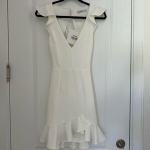 HELLO MOLLY White mini dress